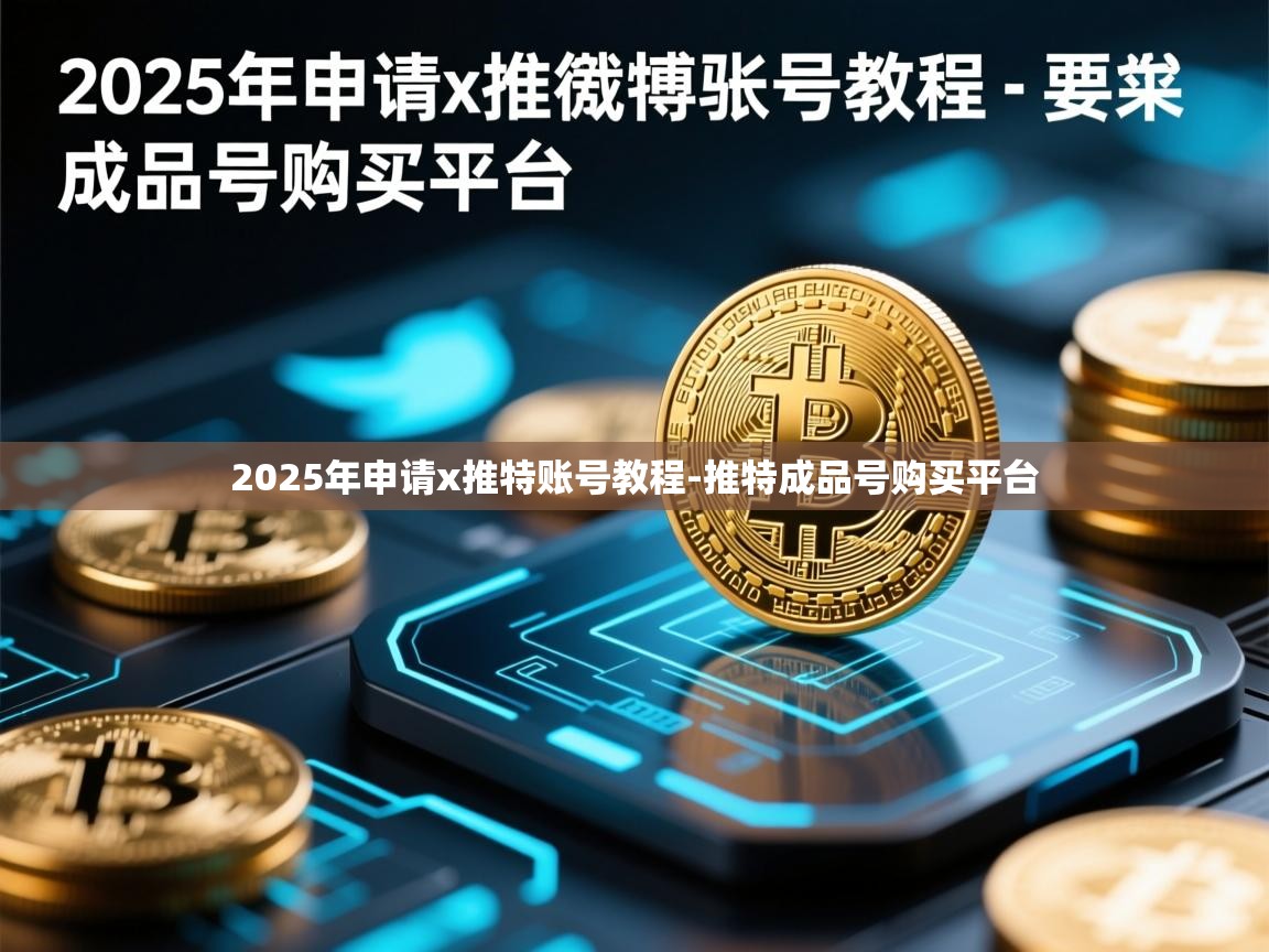 2025年申请x推特账号教程-推特成品号购买平台