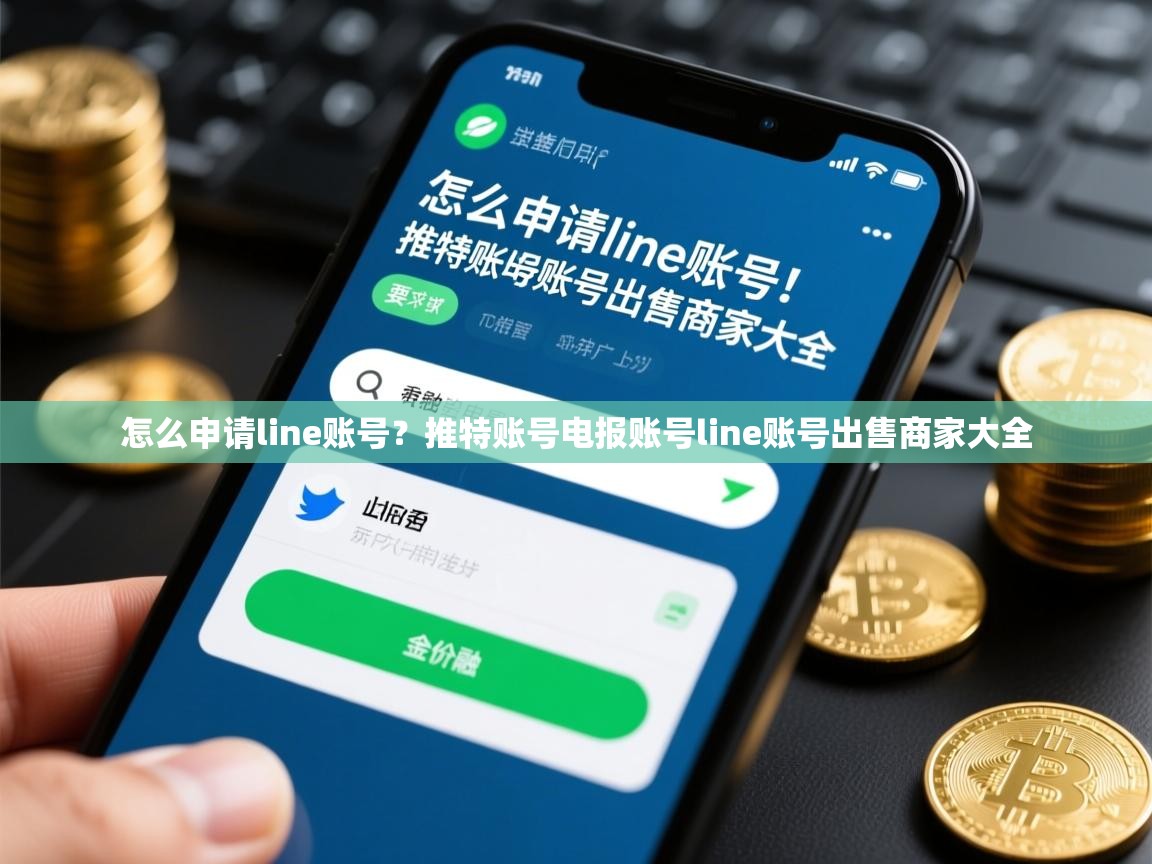 怎么申请line账号？推特账号电报账号line账号出售商家大全