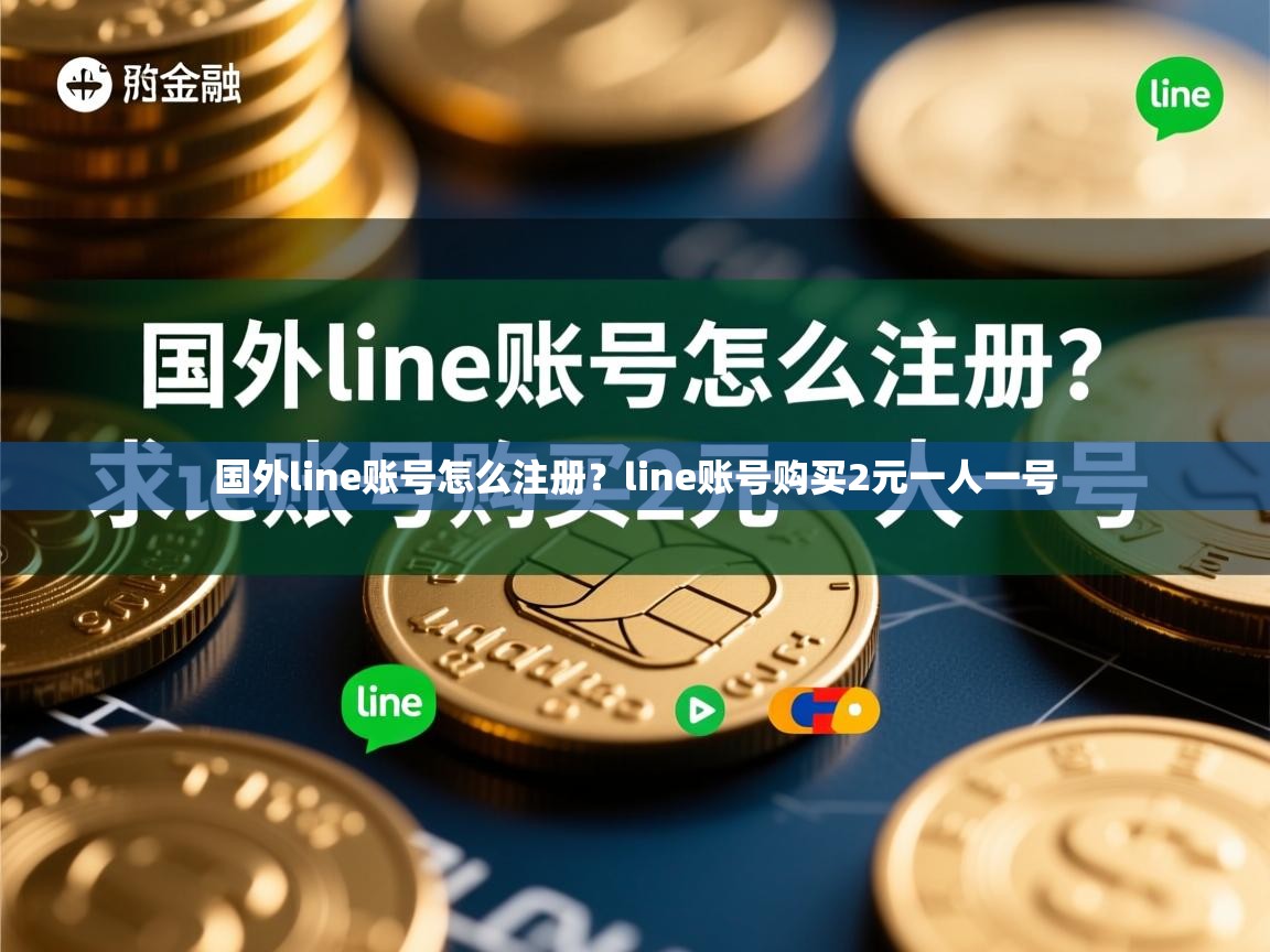 国外line账号怎么注册？line账号购买2元一人一号