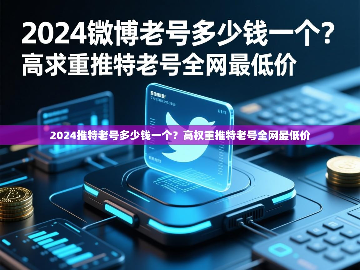 2024推特老号多少钱一个？高权重推特老号全网最低价