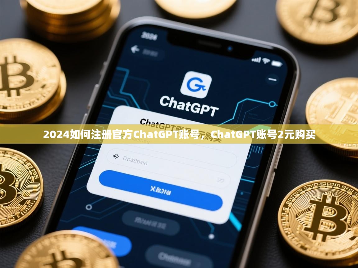 2024如何注册官方ChatGPT账号，ChatGPT账号2元购买