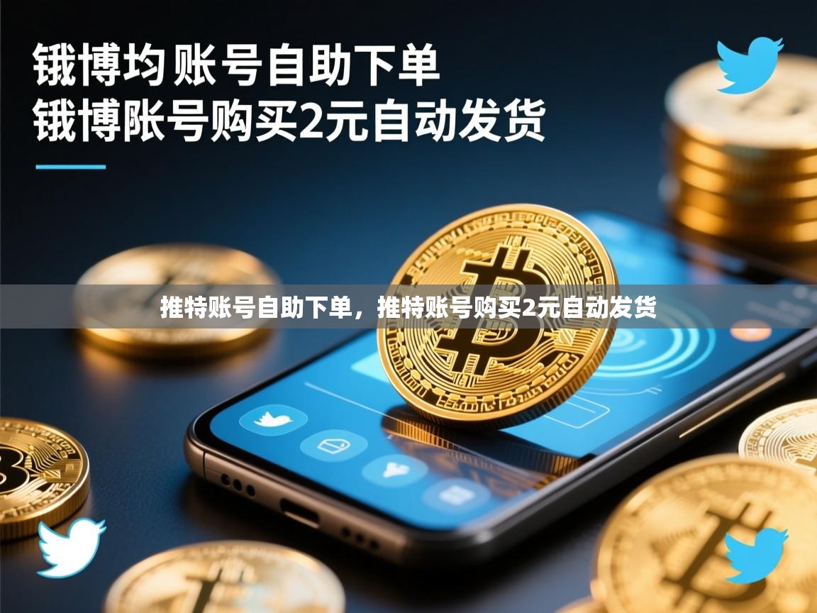 推特账号自助下单，推特账号购买2元自动发货