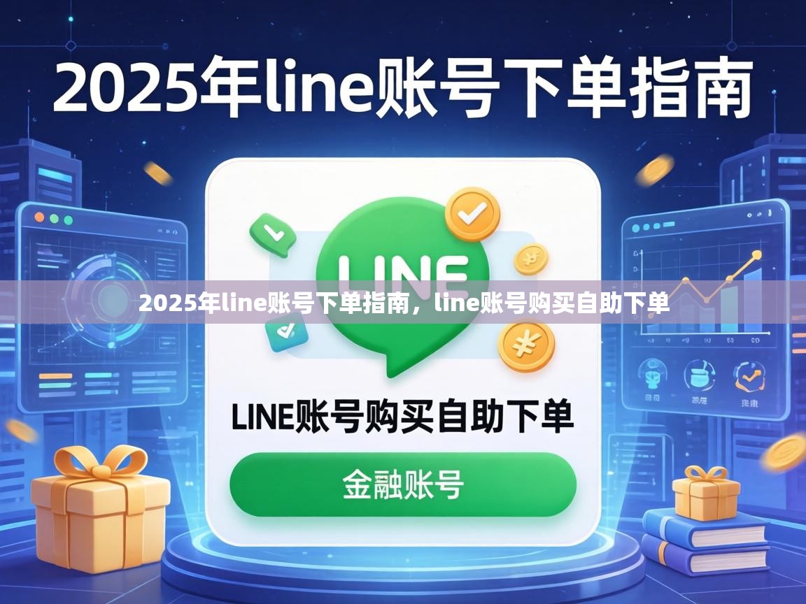 2025年line账号下单指南，line账号购买自助下单