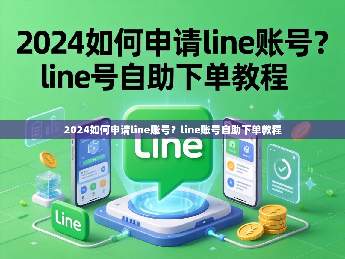 2024如何申请line账号？line账号自助下单教程