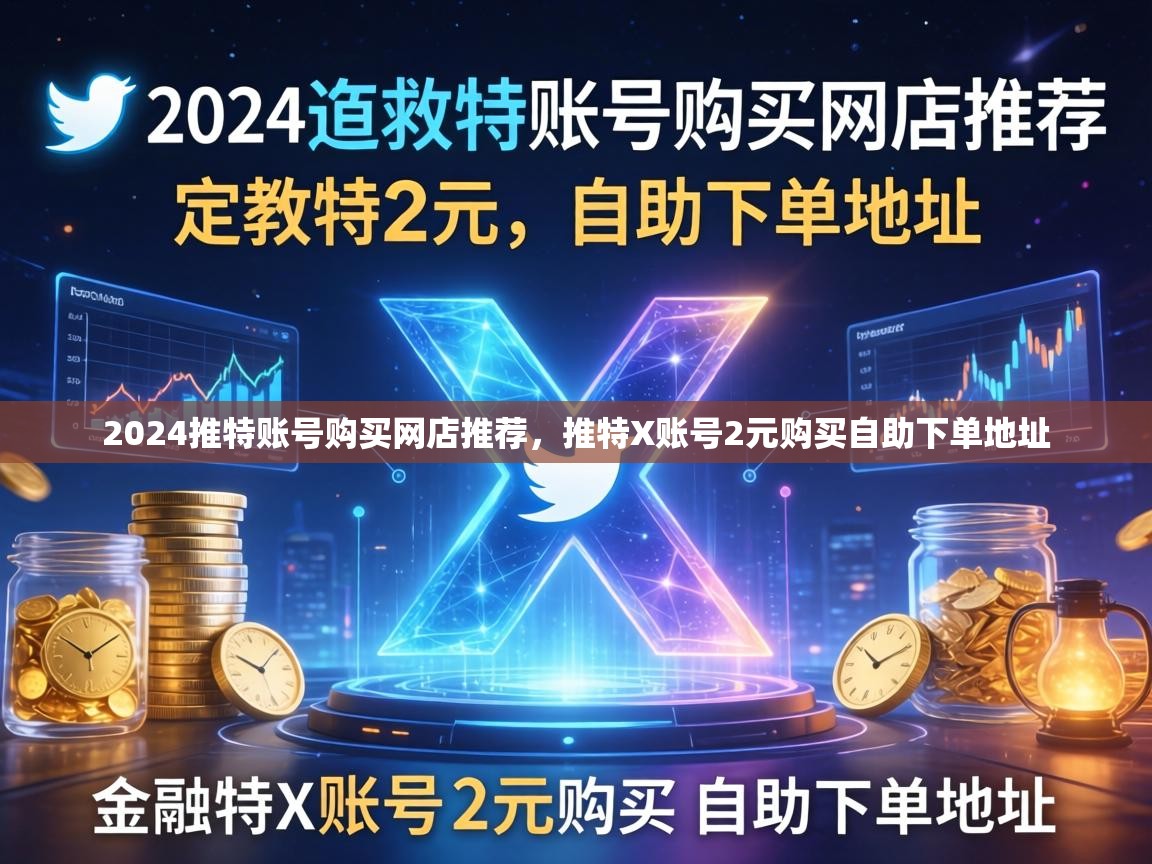 2024推特账号购买网店推荐，推特X账号2元购买自助下单地址
