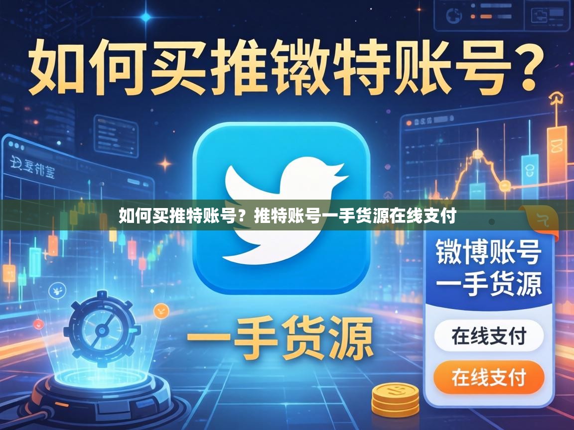 如何买推特账号？推特账号一手货源在线支付