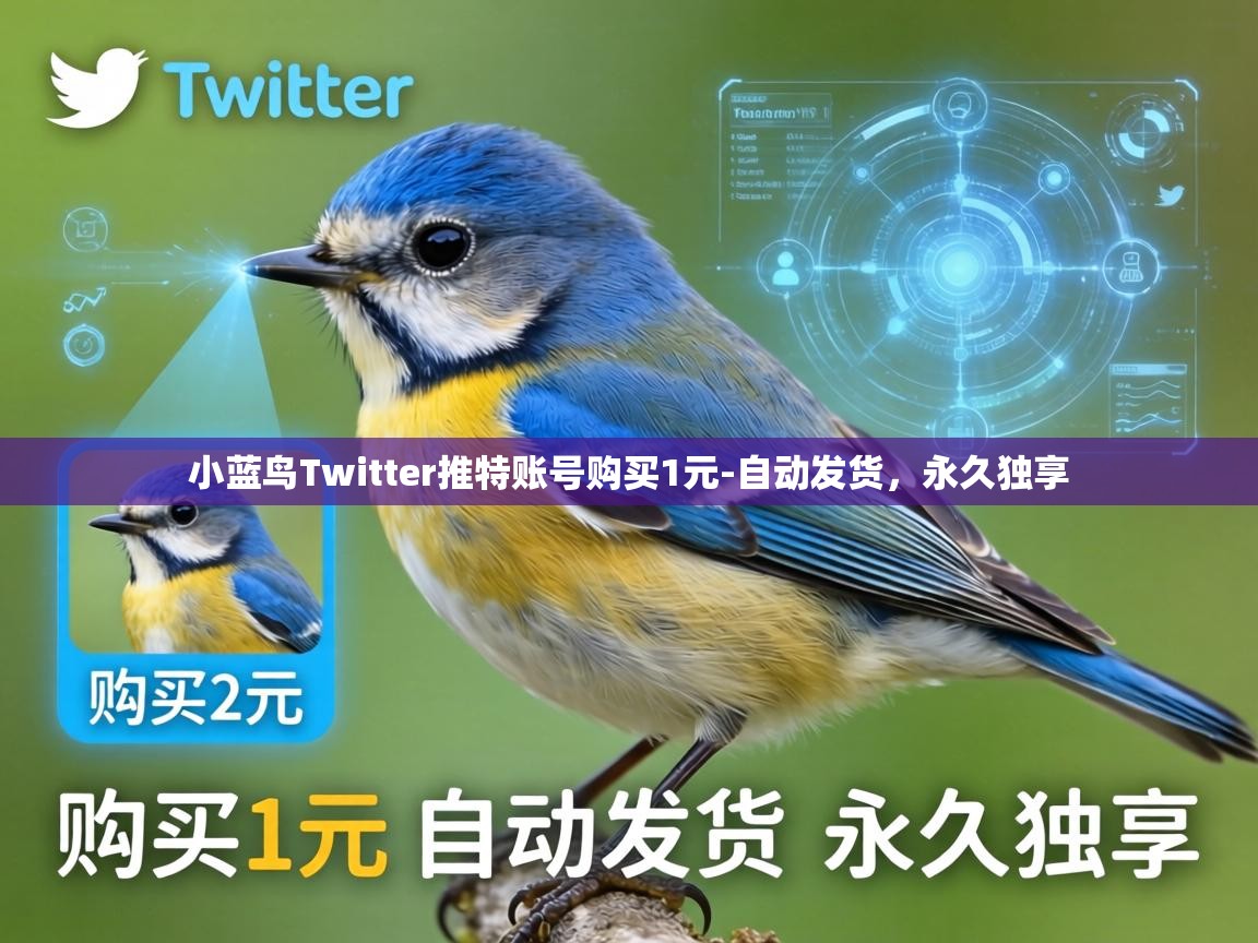 小蓝鸟Twitter推特账号购买1元-自动发货，永久独享